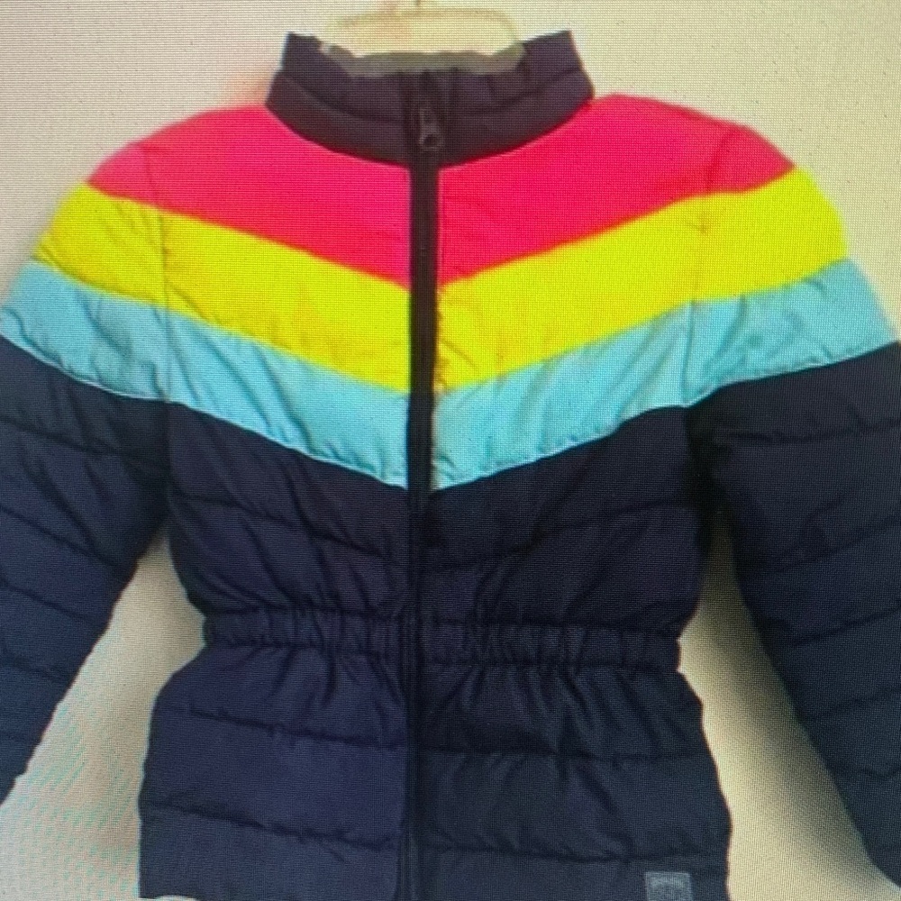 Colorful Kids Puffer Jacket